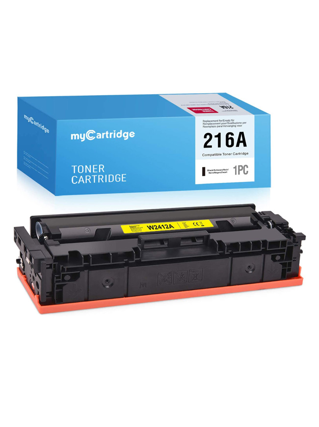 Toner Yellow Compatible for HP ColorLaser Pro M155, M180, M182, M183, W2412A/216A (without chip) 850 pages