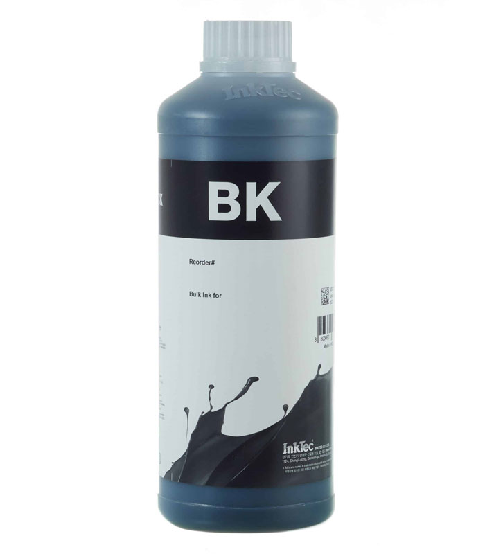 Professional Ink Refill Black IncTec Premium Pigment Universal HP, Canon 1Lit.