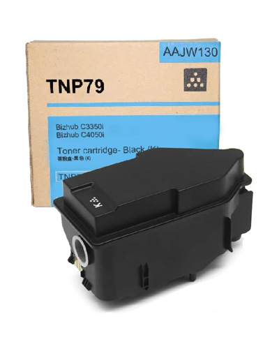 Toner Black Compatible for Konica Minolta Bizhub C3350I, C4050I, TNP79K / AAJW150, 13.000 pages
