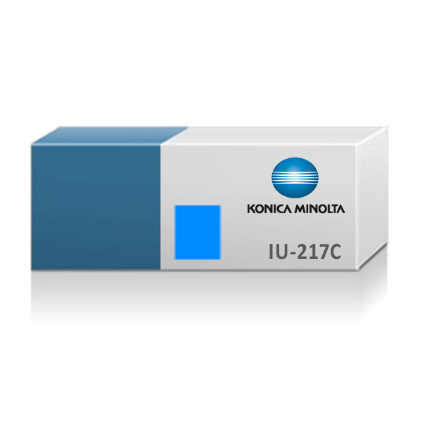 Original-Bildtrommel (Drum Unit) Cyan Konica Minolta Bizhub C257i, IU217C, ACVF0KD, 87.000 seiten