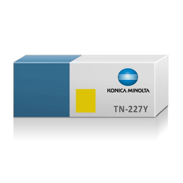 Original Toner Gelb Konica Minolta Bizhub C257i, TN227Y, ACVH250, 24.0000 seiten