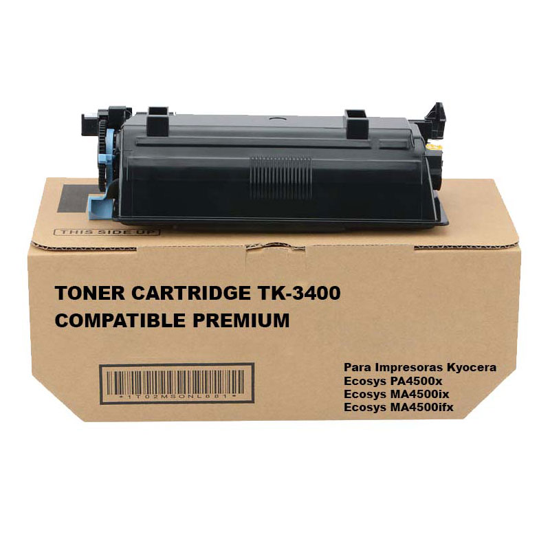 Toner alternativo per Kyocera TK-3400 / 1T0C0Y0NL0, 12.500 pagine