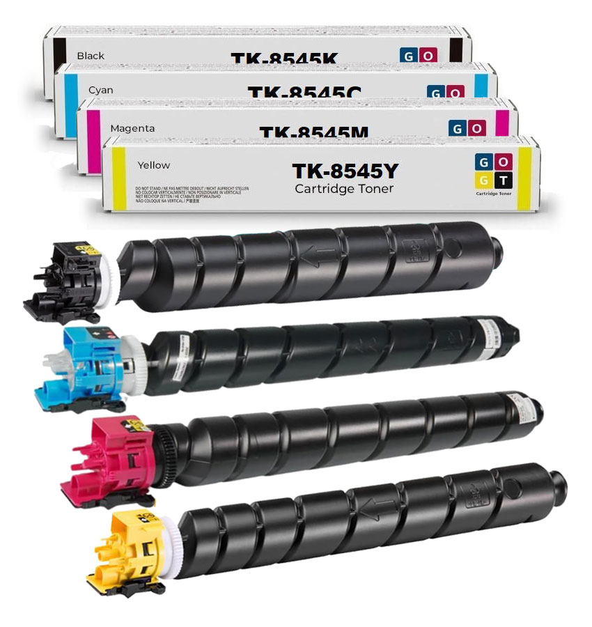 Set 4 Toner alternativi per Kyocera TASKalfa 4054 CI, TK-8545