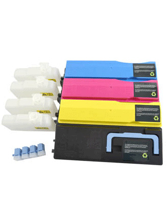 Set 4 Alternativ-Toner für Kyocera TK-540 XL