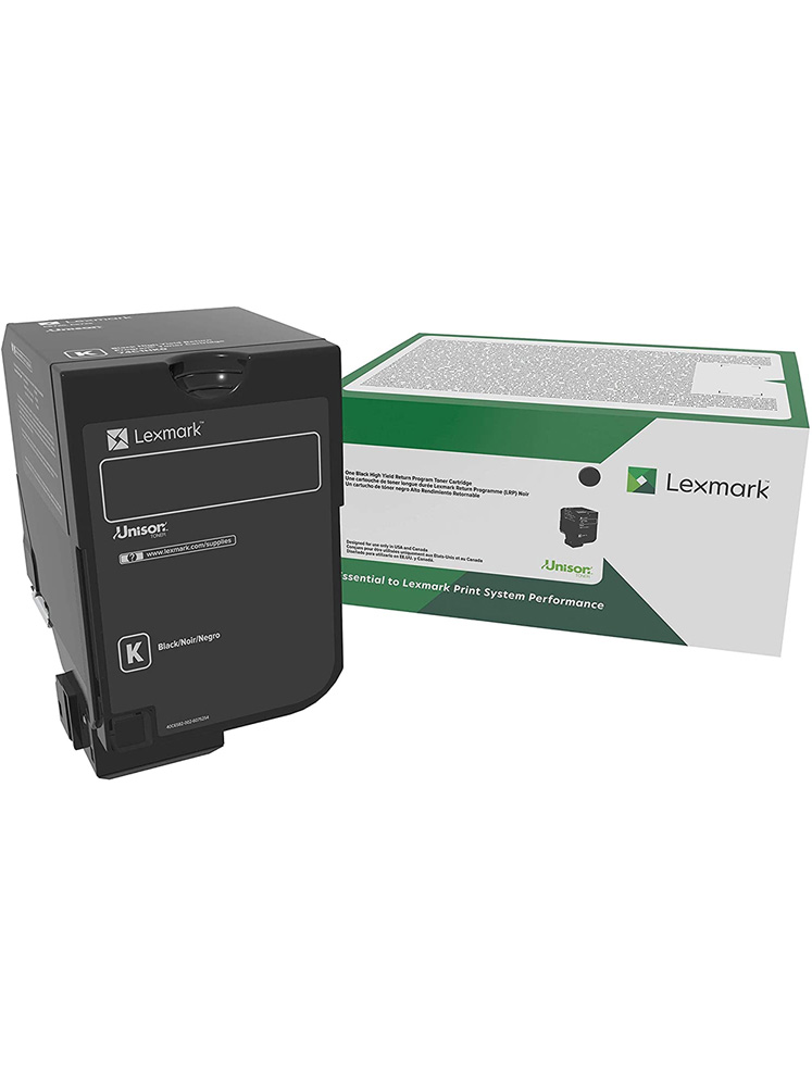 Toner originale nero Lexmark CS727, CS728, CX727, 75B20K0, 13.000 pagine