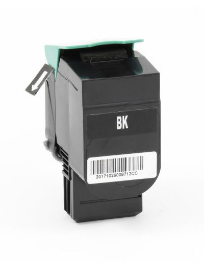 Alternativ-Toner Schwarz für Lexmark C540, C543, C544, C546, X543, X544, X546, X548, C540H1KG, 2.500 seiten