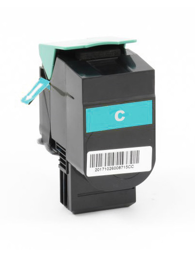 Toner Cyan Compatible for Lexmark C540, C543, C544, C546, X543, X544, X546, X548, C540H1CG, 2.000 pages