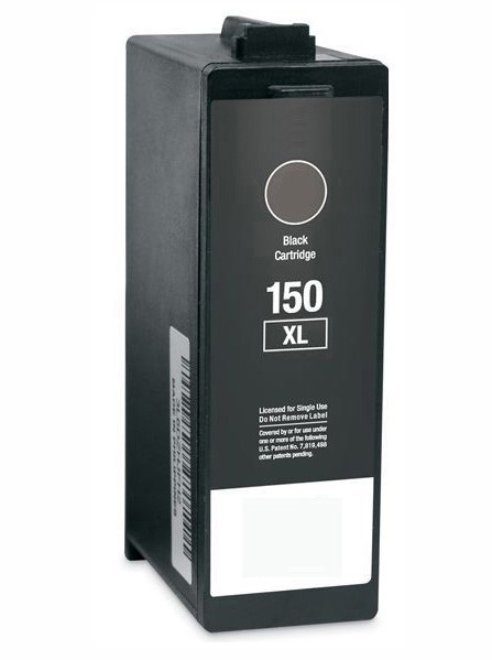 Cartuccia di inchiostro Nero compatibile per Lexmark No 150XL / 14N1614E, 29 ml