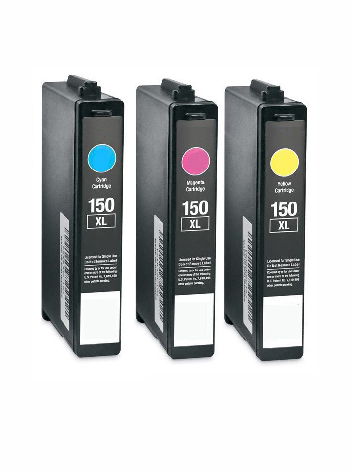 Tintenpatronen Set-3 kompatibel für Lexmark No 150XL
