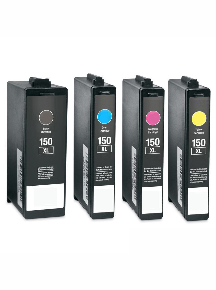 Ink Cartridge Set-4 compatible for Lexmark No 150XL