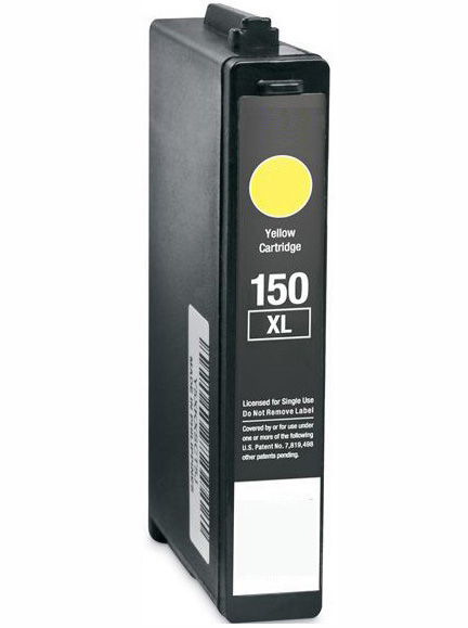 Tintenpatrone Gelb kompatibel für Lexmark No 150XL / 14N1618E, 13,8 ml