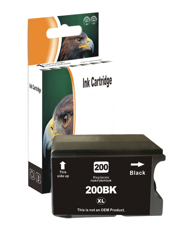 Μελανοδοχείο Μαύρο Συμβατό για Lexmark No 200XL/210XL / 14L0174E, 82 ml