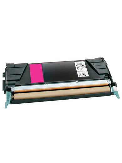 Toner alternativo Magenta per Lexmark C746, C748, C746A1MG, 7.000 pagine