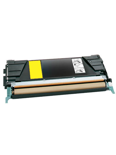 Toner alternativo giallo per Lexmark C746, C748, C746A1YG, 7.000 pagine