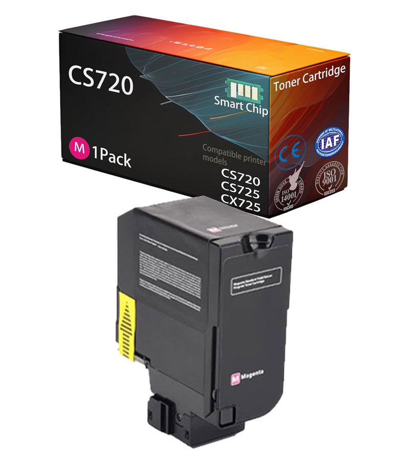 Τόνερ Ματζέντα Συμβατό με Lexmark CS720, CS725, CX720, CX725, C4150, 074C2SM0, 7.000 σελ.
