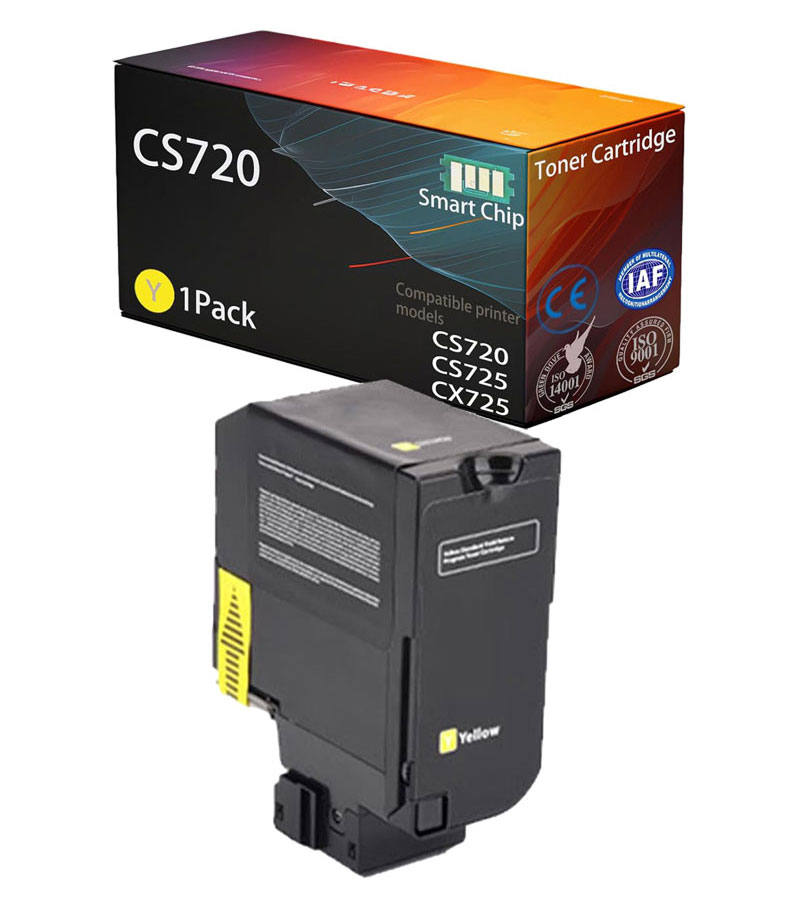 Τόνερ Κίτρινο Συμβατό με Lexmark CS720, CS725, CX720, CX725, C4150, 074C2SY0, 7.000 σελ.