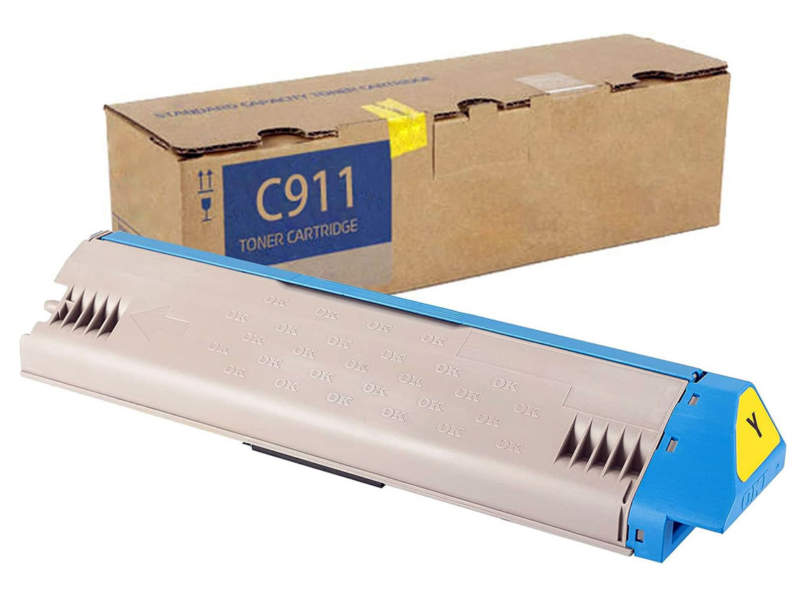 Alternativ-Toner Gelb für OKI C911, C931, C941, 45536413, 24.000 seiten