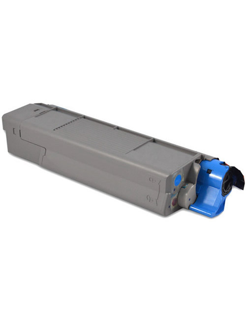 Toner Cyan Compatible for OKI ES 6410dn, 6.000 pages