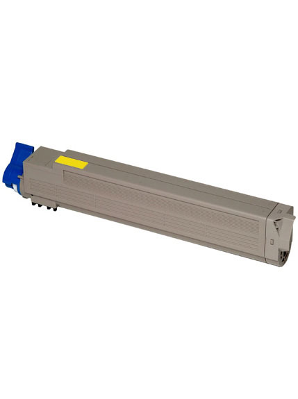 Toner Yellow Compatible for OKI C9655, 43837129, 22.000 pages