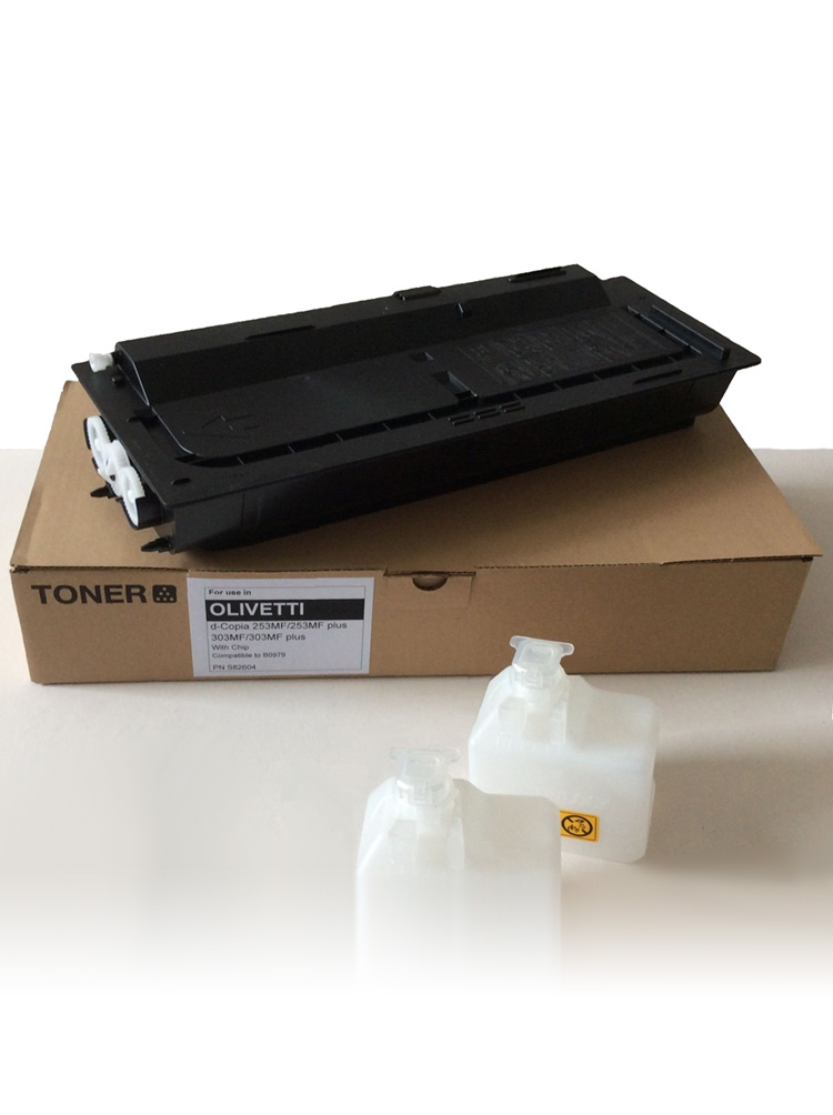 Toner alternativo per Olivetti D-Copia 253MF, 303MF / B0979, 15.000 pagine