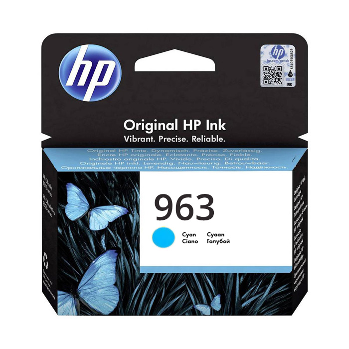 Original Ink Cartridge Cyan HP 963 / 3JA23AE, 700 pages