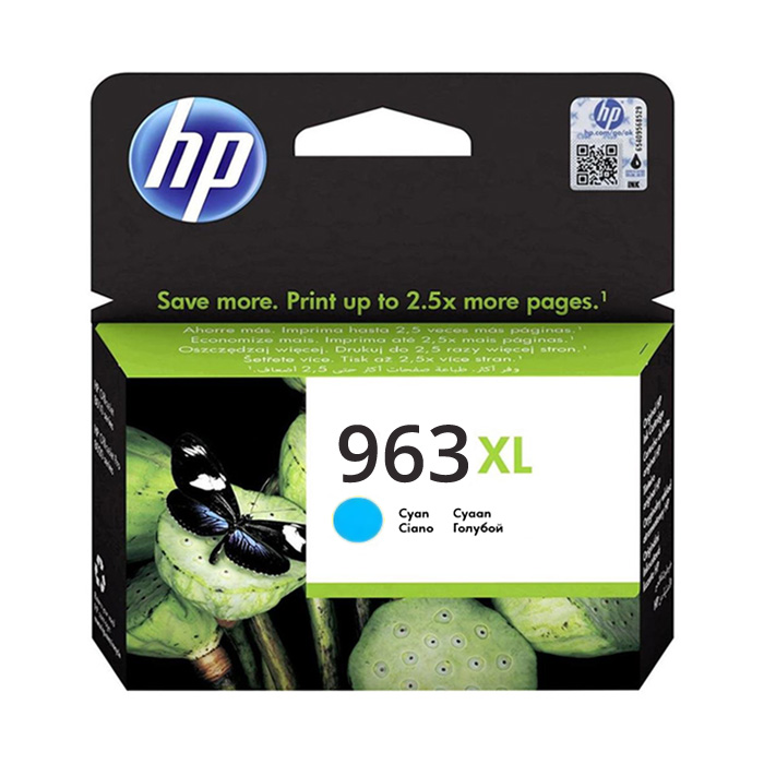 Original Ink Cartridge Cyan HP 963XL / 3JA27AE, 1600 pages