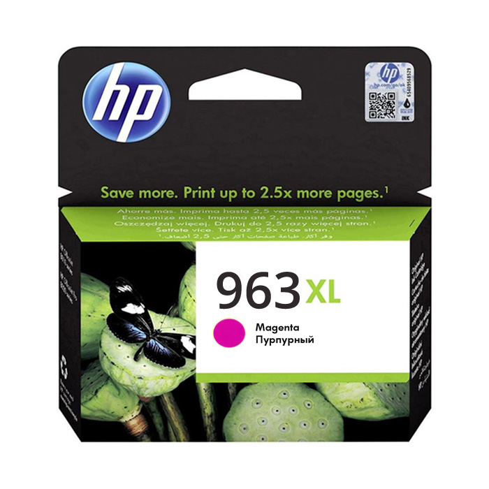 Original Ink Cartridge Magenta HP 963XL / 3JA28AE, 1600 pages