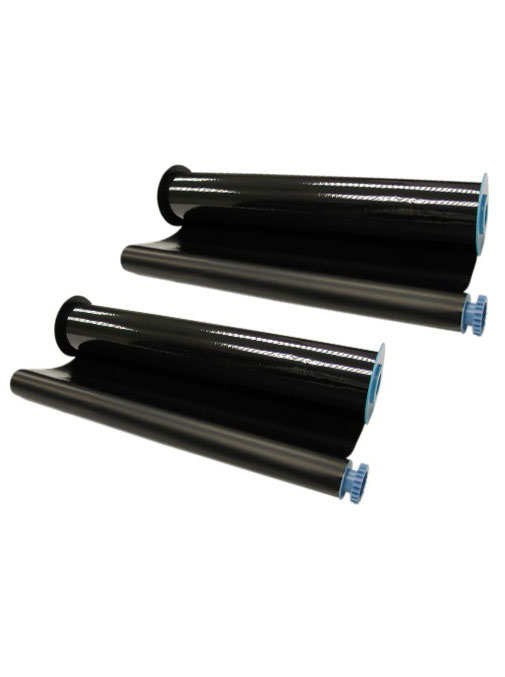 Thermo-Transfer-Roll (Fax Film Replacement) Compatible with Panasonic KX-FA54X, 2 pcs (35 MeterX2)