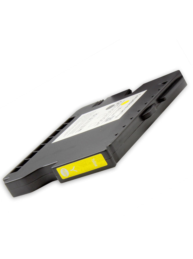 Ink Cartridge Yellow compatible for Ricoh 405865, GC 51Y, 2.500 pages