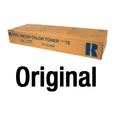 Original Toner Cyan Ricoh Aficio 3224c, 3232c, 888486 / TYPET2, 17.000 seiten