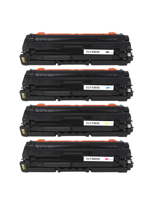 Set 4 Toner alternativi per Samsung ProXpress C3010, C3060, CLT-503L/ELS