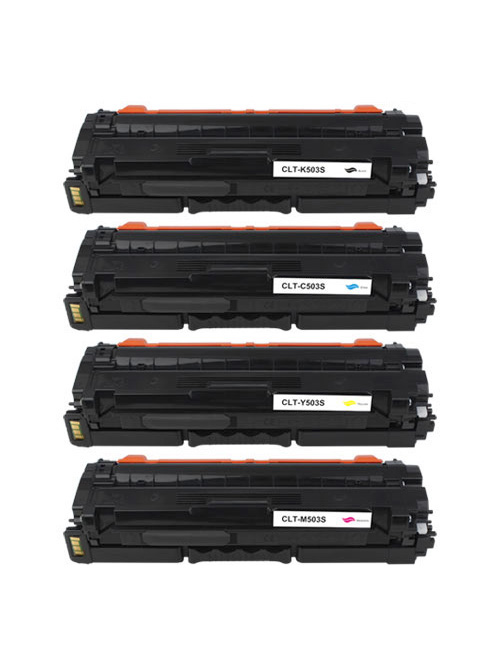 Set 4 Toner Compatible for Samsung ProXpress C3010, C3060, CLT-503L/ELS