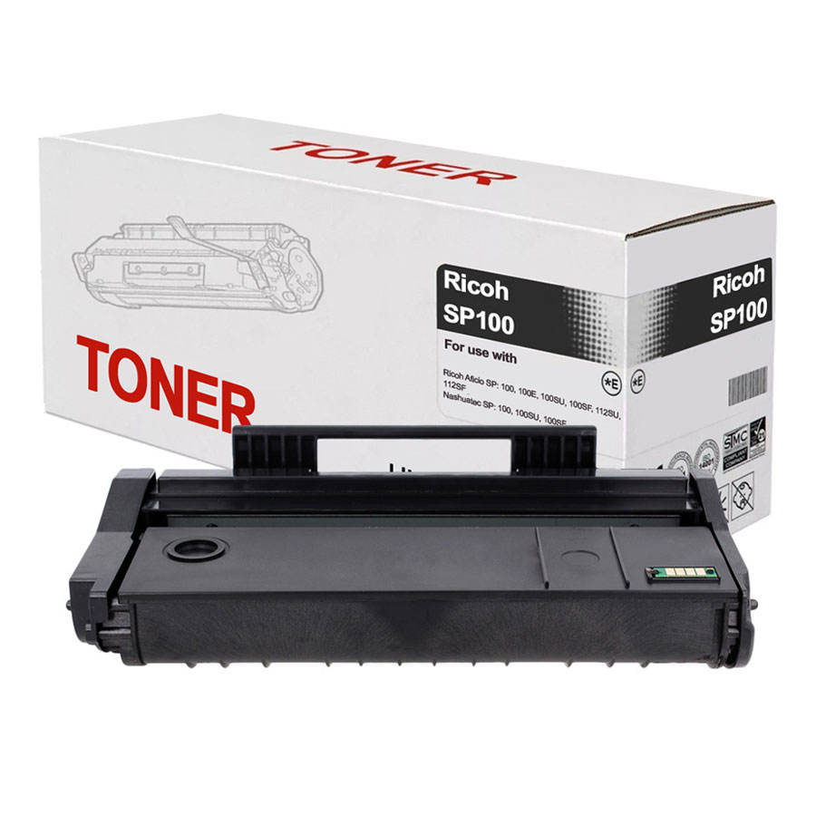 Toner Compatible for Ricoh Aficio SP100, 407166 Typ SP100LE, 1.200 pages