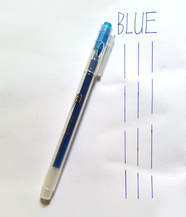 Erasable Pen - marker blue (0.6mm)