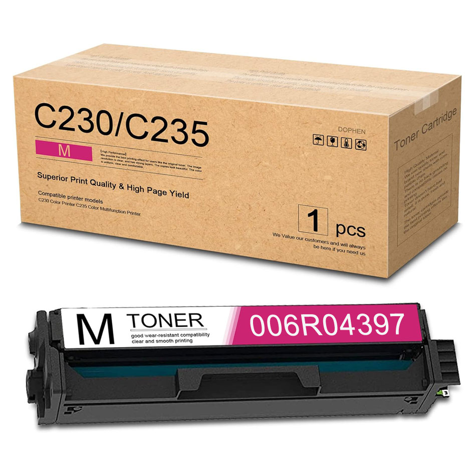 Τόνερ Ματζέντα Συμβατό με Xerox C230, C235, 006R04397 (MEA) 2.500 σελ.
