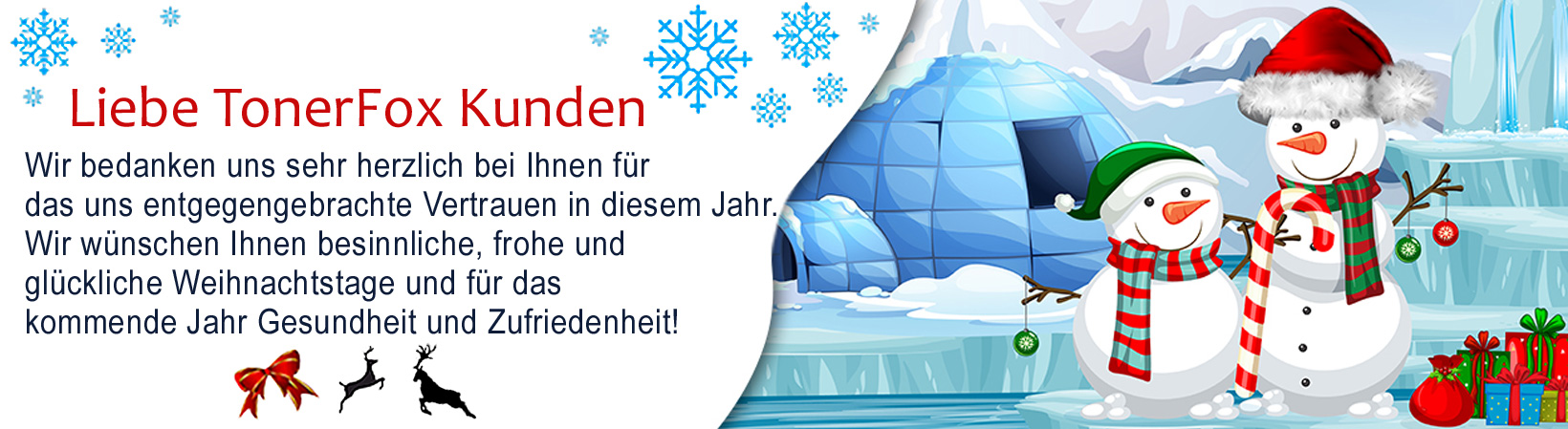 Αγαπητοί μας πελάτες / Dear customers / Liebe TonerFox Kunden / cari clienti