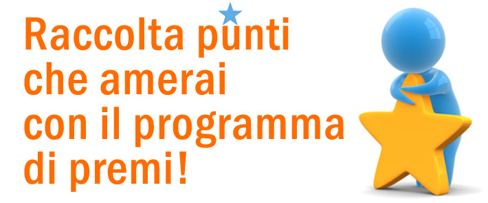 Sistema a punti - Programma premi - Domande frequenti